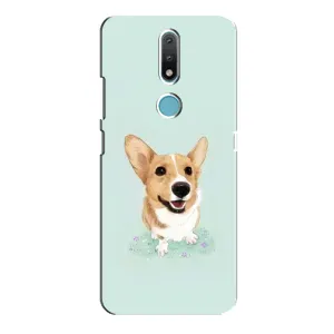Чохли з собаками для Nokia 2.4 (VPrint) (Коргі)