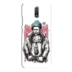 Чохли для Nokia 2.4 с принтом Тараса Шевченко (AlphaPrint) (Козак Шевченко)