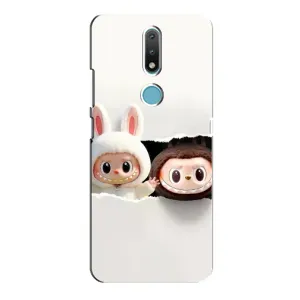Чехол с принтом «Лабубу» для Nokia 2.4