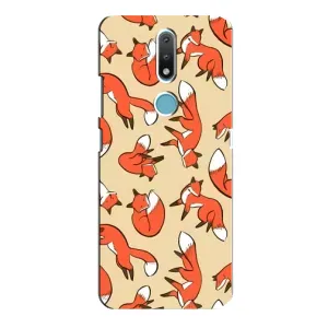 Чохли з картинкою Лисичка для Nokia 2.4 (VPrint) (Лисички)