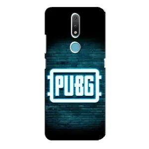 Чеjхол PUBG для Нокія 2.4 (AlphaPrint) (Лого PUBG)