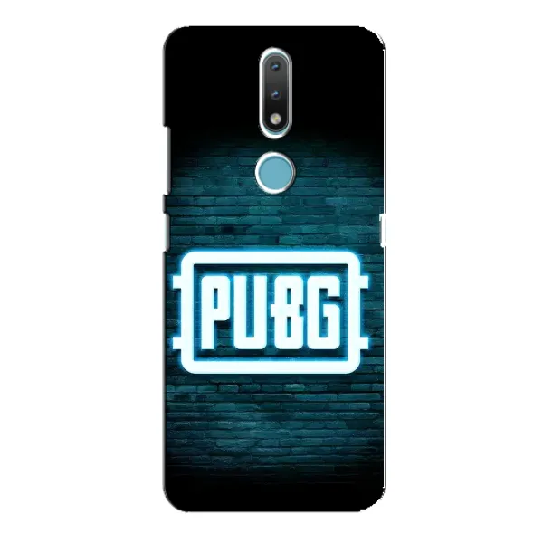 Чехол с принтом «Лого PUBG» для Nokia 2.4