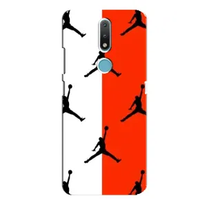Чохли для Nokia 2.4 - з картинкою JORDAN (AlphaPrint) (Лого Джордан)