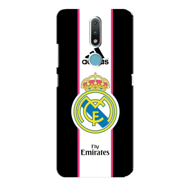 Чехол с принтом «лого Real Madrid» для Nokia 2.4