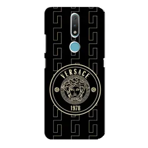 Чохли VERSACE для Нокія 2.4 (PREMIUMPrint) (Лого Версаче)