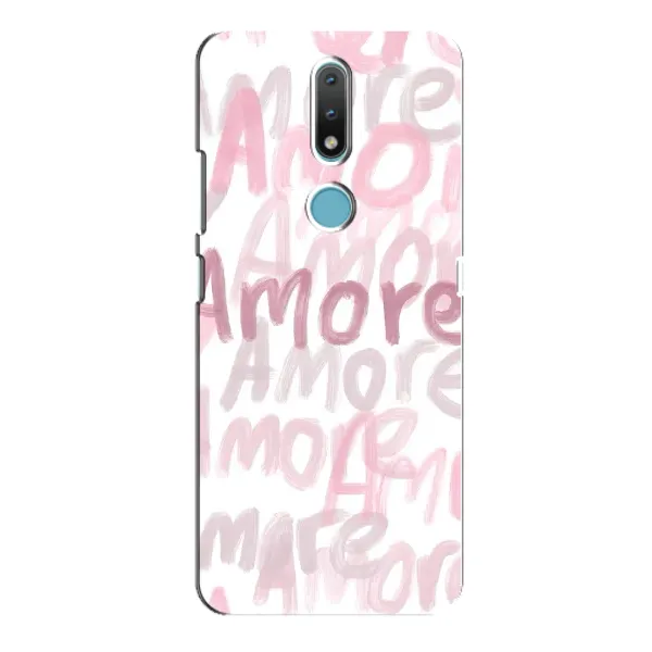 Чохол з принтом «Аморе любов» для Nokia 2.4