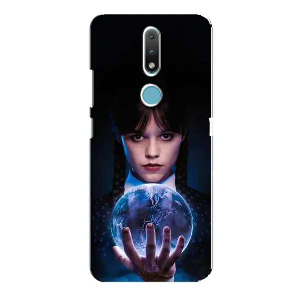Чехол с принтом «Магическая сфера Уэнздей» для Nokia 2.4