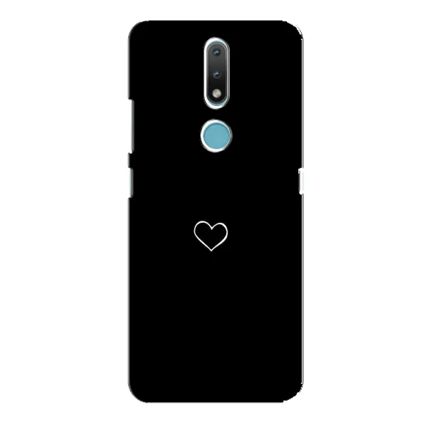 Чехол с принтом «Маленькое сердечко» для Nokia 2.4 Чехол с принтом «Маленькое сердечко» для Nokia 2.4