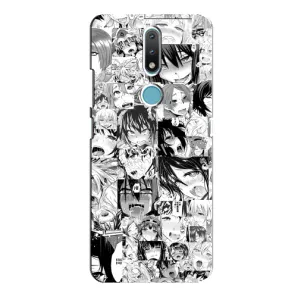 Анімешний чохол для Nokia 2.4 (Ahegao manga)