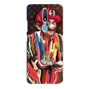 Бренднові Чохли для Nokia 2.4 - (PREMIUMPrint) (Mario LV)