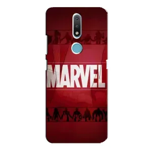 Чохол МАРВЕЛ для Нокія 2.4 (AlphaPrint) (MARVEL)