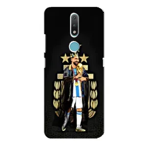 Чохли для Nokia 2.4 (Leo чемпіон) (AlphaPrint) (Мессі Король)
