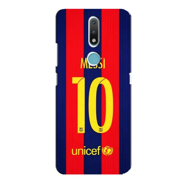 Чехол с принтом «Messi Barca 10» для Nokia 2.4
