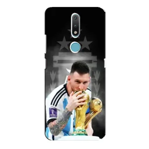 Чохли для Nokia 2.4 (Leo чемпіон) (AlphaPrint) (Мессі Чемпіон)