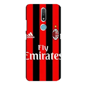 Чохли для Nokia 2.4 (VPrint) - Футбольні клуби (Milan)