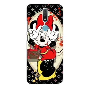 Чохол Disney Mouse Nokia 2.4 (PREMIUMPrint) (Мінні peace)
