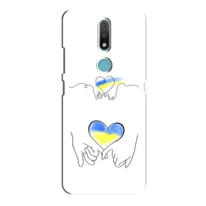 Чохол для Патріота України Nokia 2.4 - (AlphaPrint) (Мир Україні)