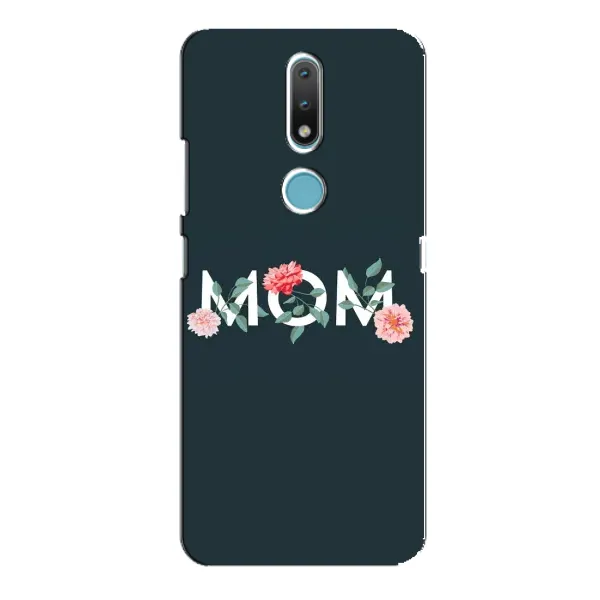Чехол с принтом «Mom дизайн» для Nokia 2.4