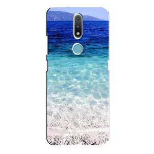 Силіконовий чохол з КАРТИНКАМИ літо для Nokia 2.4 (AlphaPrint) (Море)