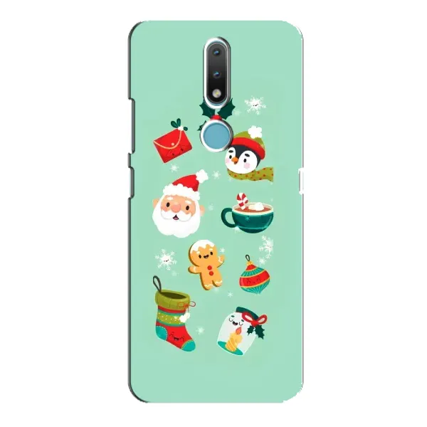 Чохол з принтом «Настрій НГ» для Nokia 2.4