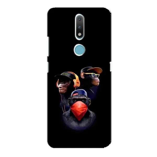 Чохол з принтом «Три мавпи» для Nokia 2.4