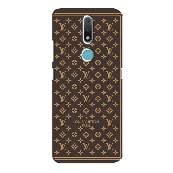 Чехол с принтом «обои LV» для Nokia 2.4
