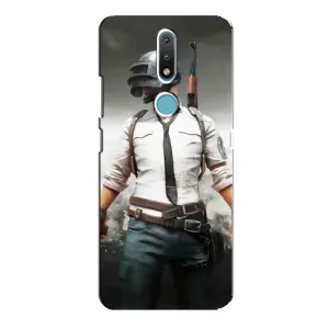 Чеjхол PUBG для Нокія 2.4 (AlphaPrint) (Пабг мен)