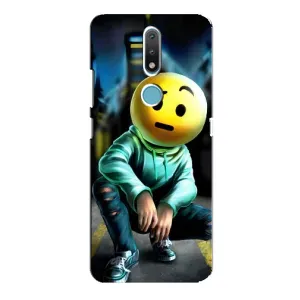 Чохол для Нокія 2.4 - (AlphaPrint) з принтом (ТОП продажів) (Хлопець смайл)
