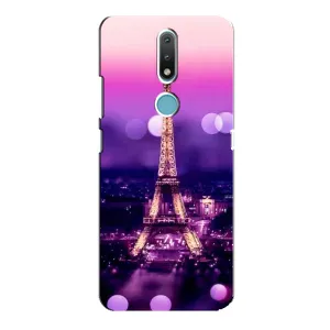 Чохол Ейфелева Вежа Nokia 2.4 - (AlphaPrint) (Париж Башня)