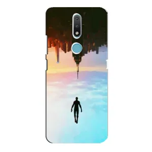 Чохол з людиною павуком для Nokia 2.4 - (AlphaPrint) (Людина павук)
