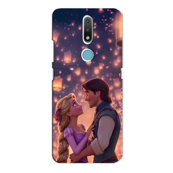 Чехол с принтом «Принцесса и принц» для Nokia 2.4