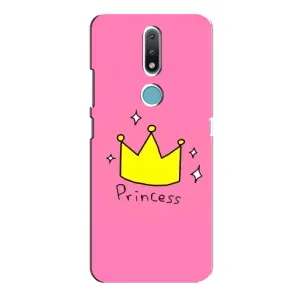 Чохол з картинкою (Стильні) Нокія 2.4 - (AlphaPrint) (Princess)