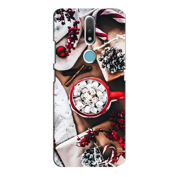 Чехол с принтом «Рождественская атмосфера» для Nokia 2.4 Чехол с принтом «Рождественская атмосфера» для Nokia 2.4