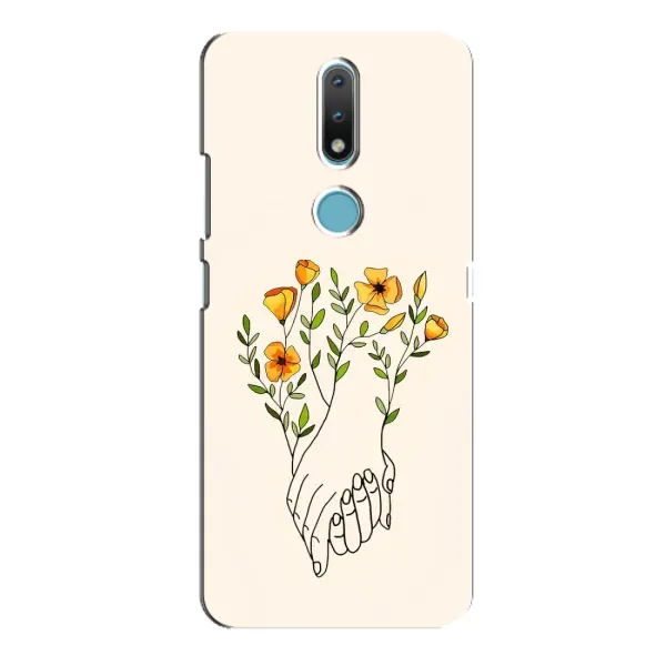 Чехол с принтом «Руки любви» для Nokia 2.4 Чехол с принтом «Руки любви» для Nokia 2.4