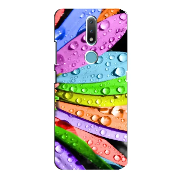 Чехол с принтом «Семицветик» для Nokia 2.4