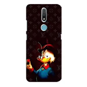 Чехли для Nokia 2.4 - Скрудж МакДак Louis Vuitton (PREMIUMPrint) (Скрудж з ботліантом)