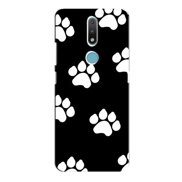 Чохол з принтом «Сліди собаки» для Nokia 2.4