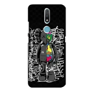 Чохли для Nokia 2.4 - Bearbrick Louis Vuitton (PREMIUMPrint) (Стиль Bearbrick)