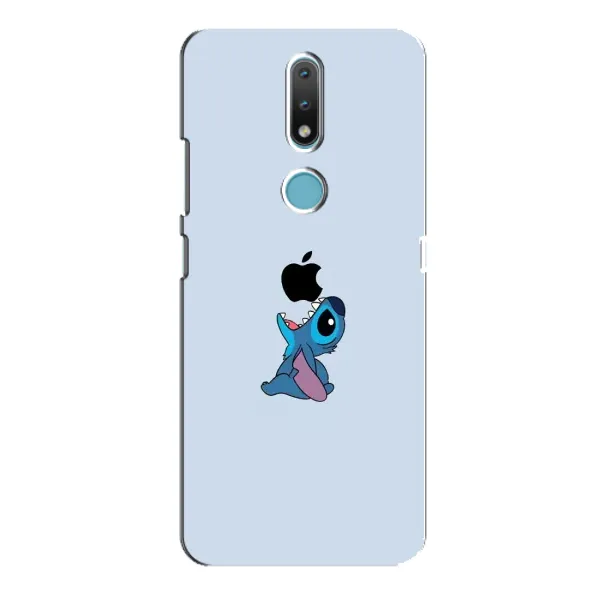 Чехол с принтом «Stitch apple» для Nokia 2.4