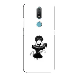 Чохли Венсдей на Nokia 2.4 Уенсдей (AlphaPrint) (танець Венздей)