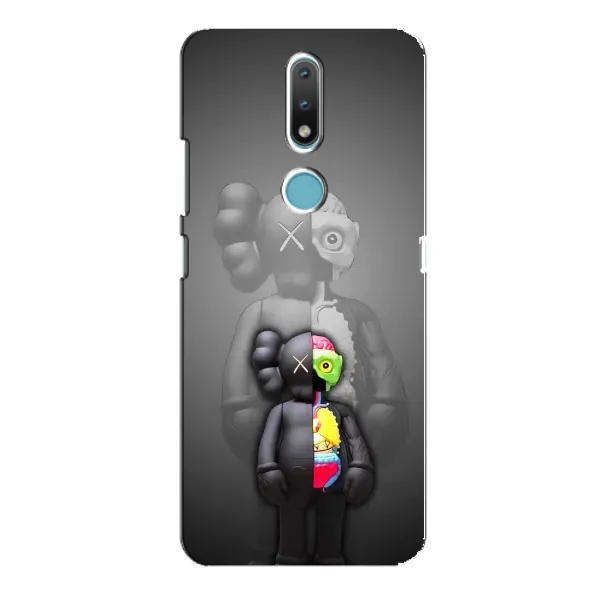Чехол с принтом «Тело Bearbrick» для Nokia 2.4
