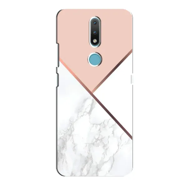 Чехол с принтом «Тройной мрамор» для Nokia 2.4