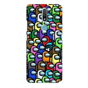Чохли Амонг Ас для Nokia 2.4 (AlphaPrint) (Убитий)