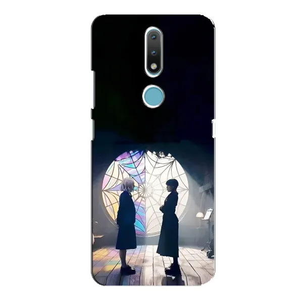 Чохол з принтом «Венздей та Інід» для Nokia 2.4