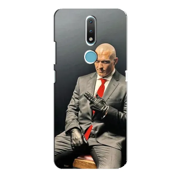 Чехол с принтом «Усик Hitman» для Nokia 2.4 Чехол с принтом «Усик Hitman» для Nokia 2.4
