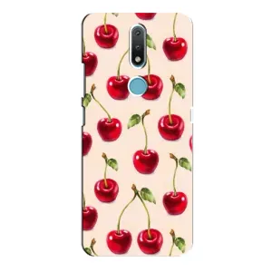Чохли з фруктами для Nokia 2.4 (VPrint) (Черешня)