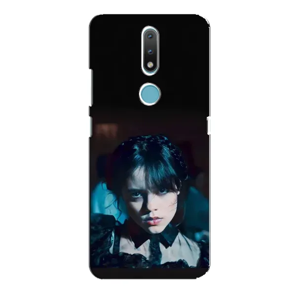 Чохол з принтом «погляд Венздей» для Nokia 2.4