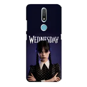Чохли Венсдей на Nokia 2.4 Уенсдей (AlphaPrint) (Wednesday)