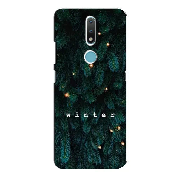 Чехол с принтом «Winter» для Nokia 2.4