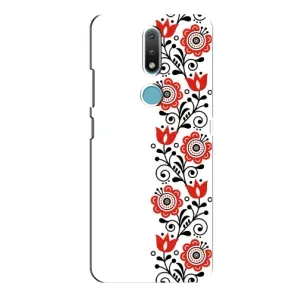 Чохол для Патріота України Nokia 2.4 - (AlphaPrint) (Яскрава вишиванка)